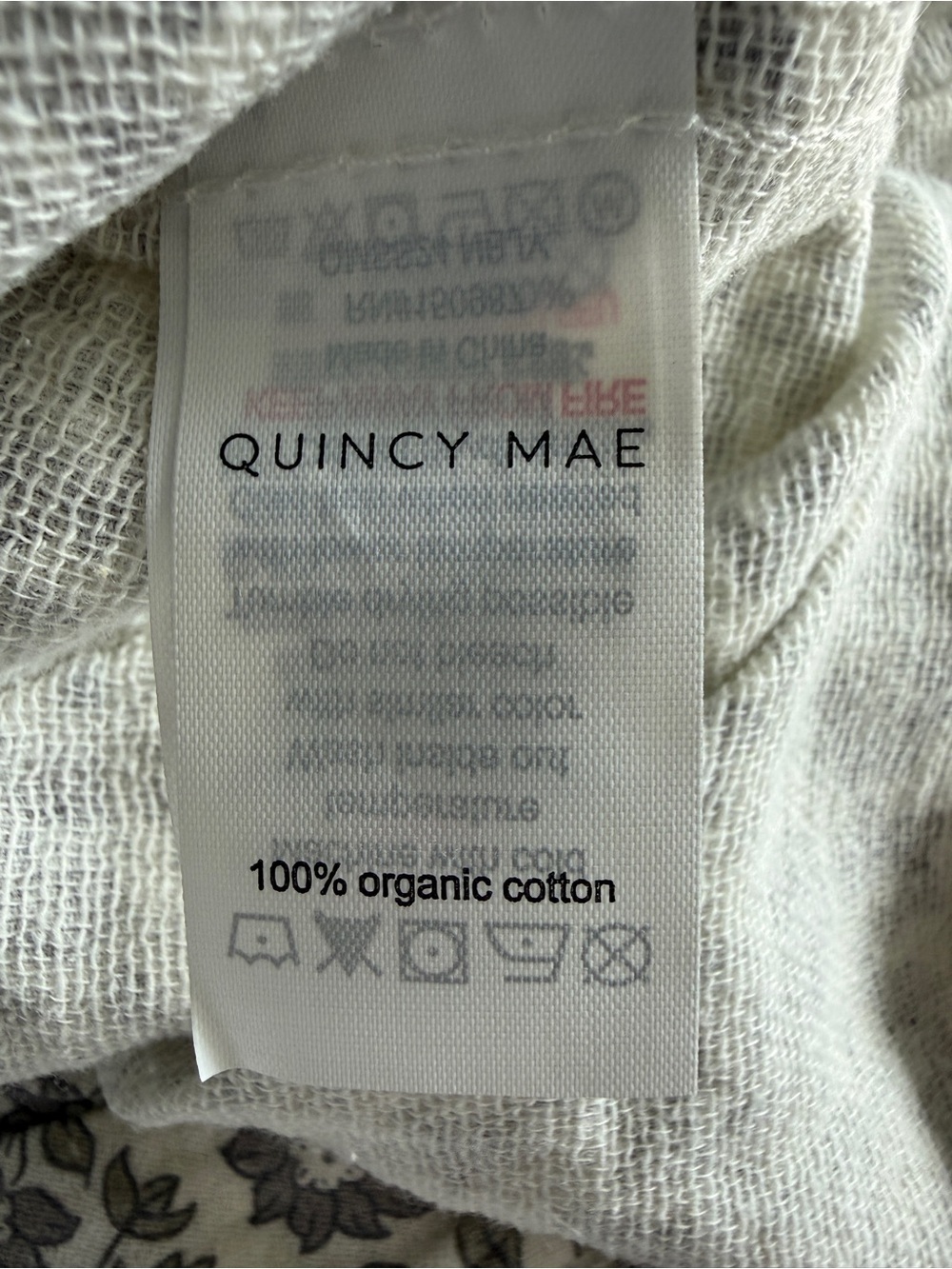 NWTS Quincy Mae Brielle Dress, French Garden, size 12-18 months - Picture 7 of 8